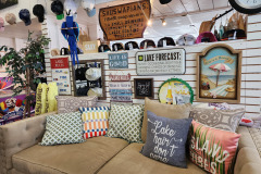 You are welcome to rest here while your family is shopping :)