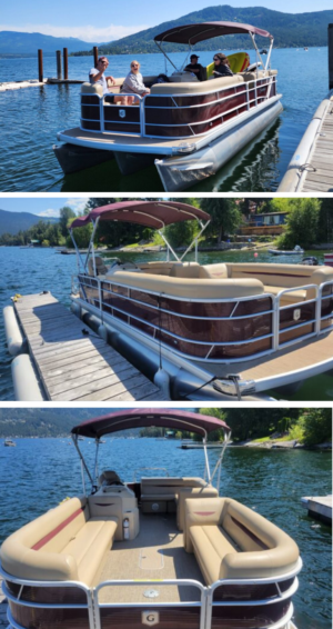 22' Sweetwater Triple Pontoon Boat Rental