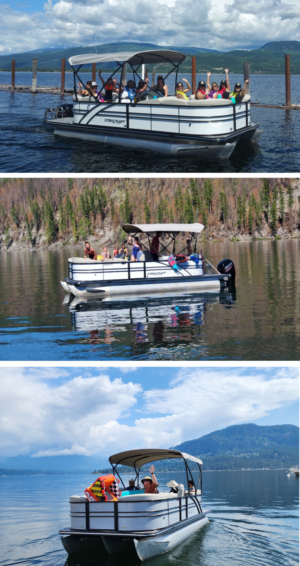20' Starcraft Triple Pontoon Boat - White