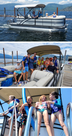 20' Starcraft Triple Pontoon Boat - Grey