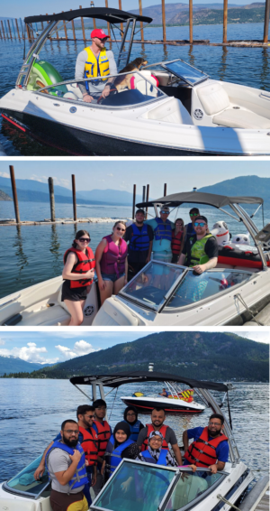 Red Regal 20' Ski Boat